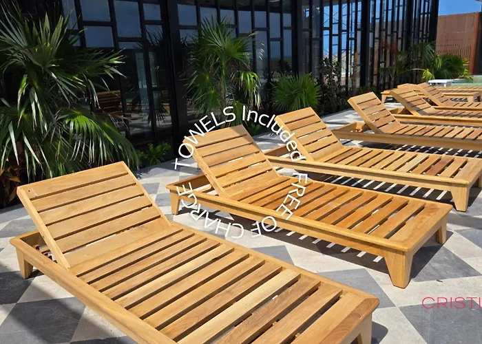 "tropical Vibe" - Jet Tub - Filtered Water - 2 Free Clubs Apartamento