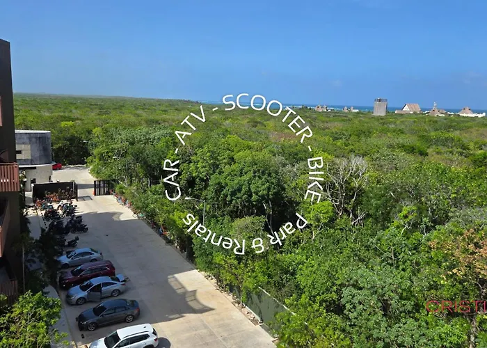 "tropical Vibe" - Jet Tub - Filtered Water - 2 Free Clubs Apartamento Tulum