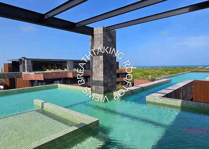 "tropical Vibe" - Jet Tub - Filtered Water - 2 Free Clubs * Tulum
