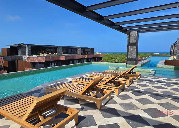 "tropical Vibe" - Jet Tub - Filtered Water - 2 Free Clubs Apartament Tulum