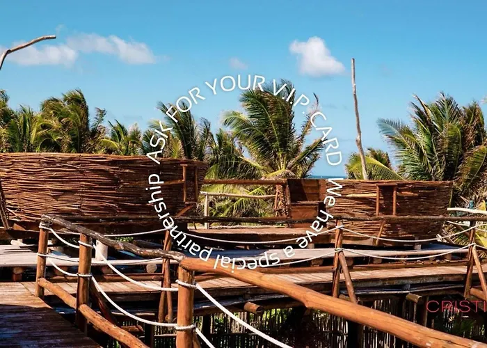 "tropical Vibe" - Jet Tub - Filtered Water - 2 Free Clubs Tulum