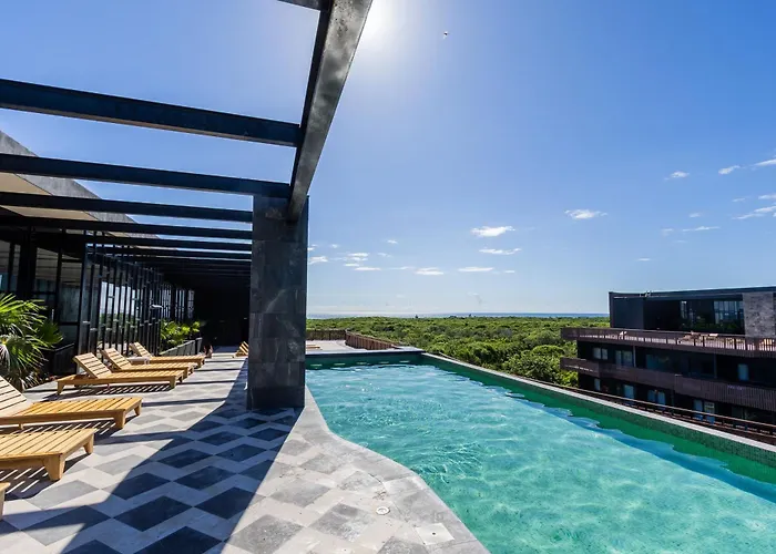 "tropical Vibe" - Jet Tub - Filtered Water - 2 Free Clubs * Tulum